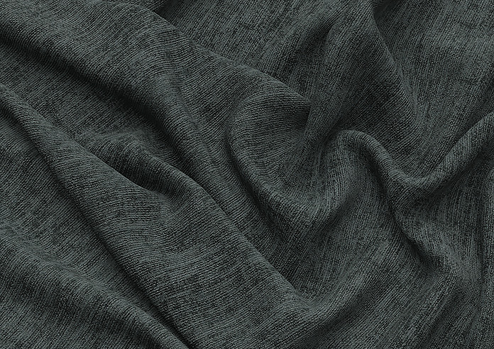 Maurice, Charcoal - Twist&Fit Roman Blind - Image 4